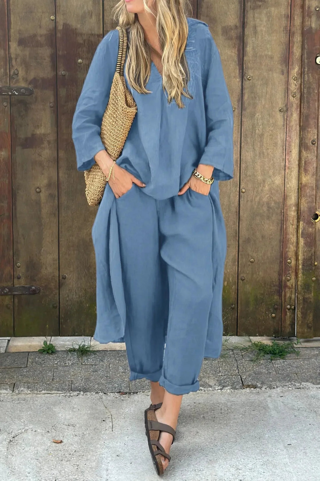 Lina™ | Ensemble Décontracté Élégant Femme